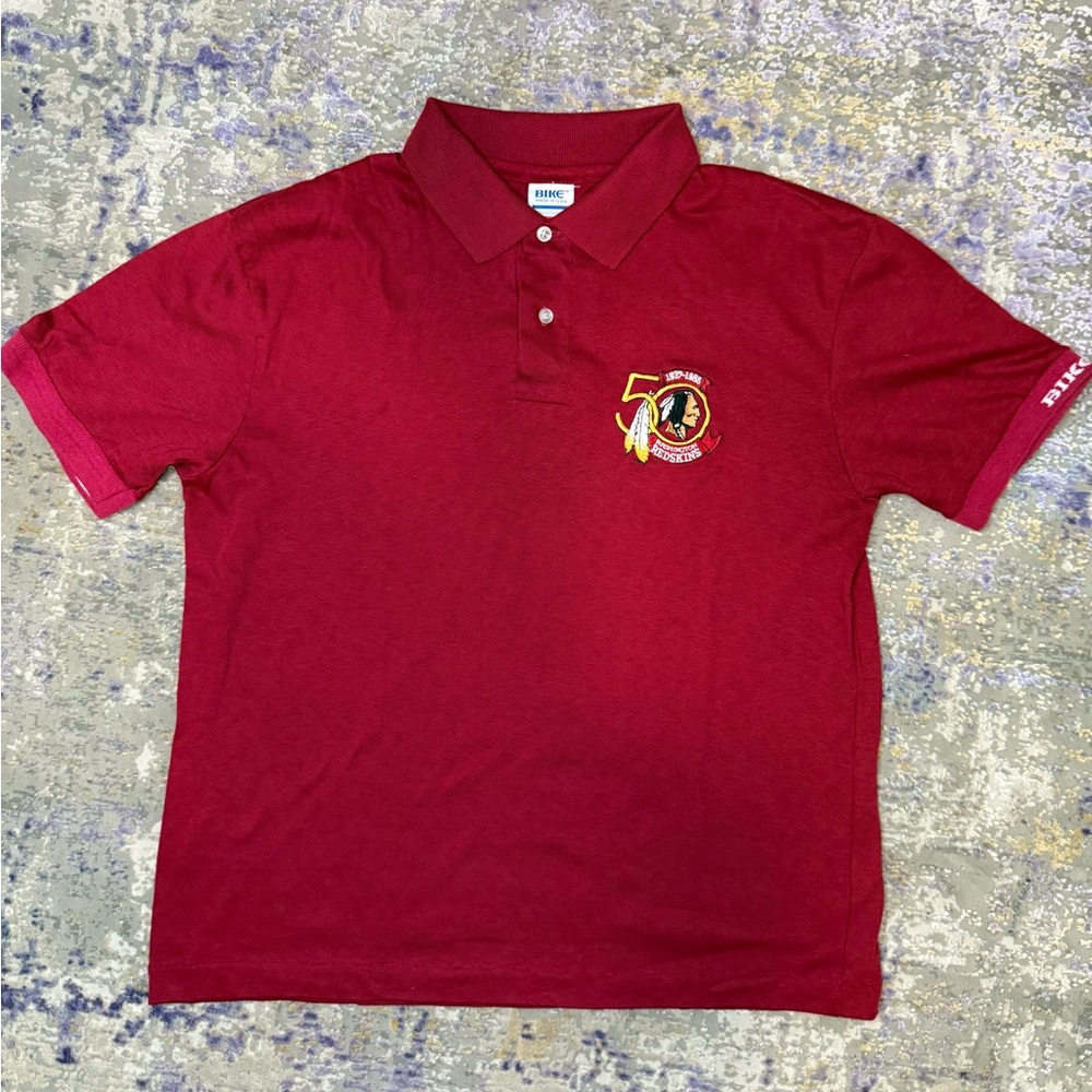 Vintage 1986 Washington Redskins 50th Anniversary Polo Shirt